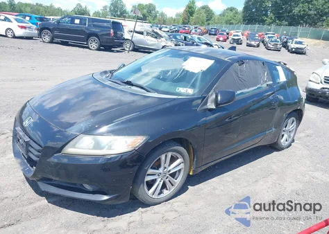 2011 Honda Cr-Z Ex from USA, damaged, VIN JHMZF1C67BS007982
